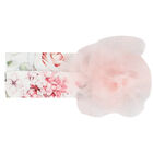 Baby Girls White Floral Headband, 2, hi-res