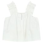 Girls White & Pink Floral Leggings Set, 1, hi-res