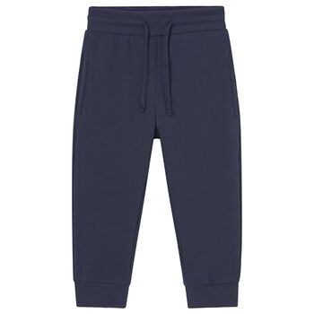 Younger Boys Navy Blue Joggers