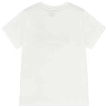 Boys White Logo T-Shirt