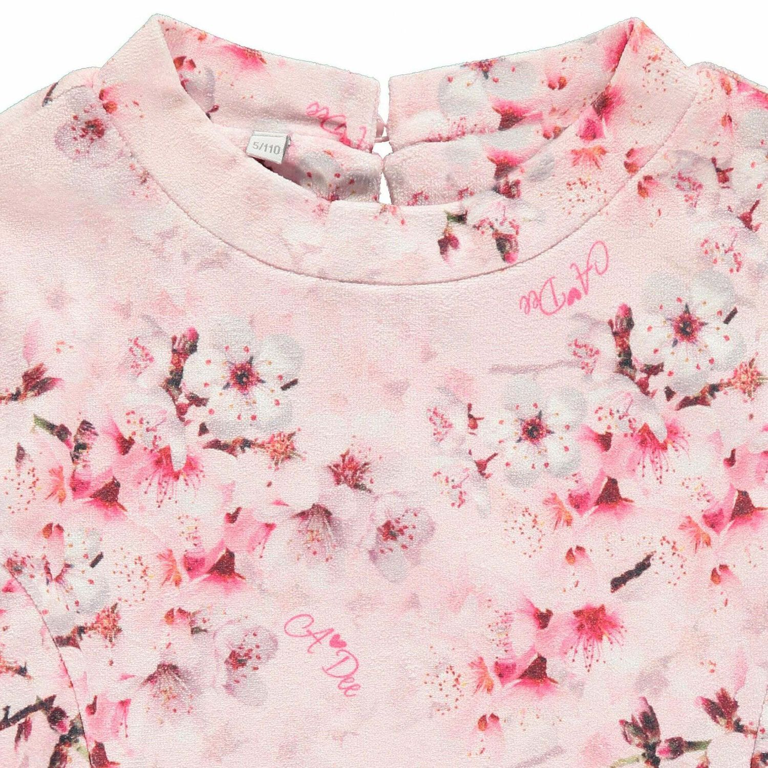 Girls Pink Floral Dress, 1, hi-res image number null