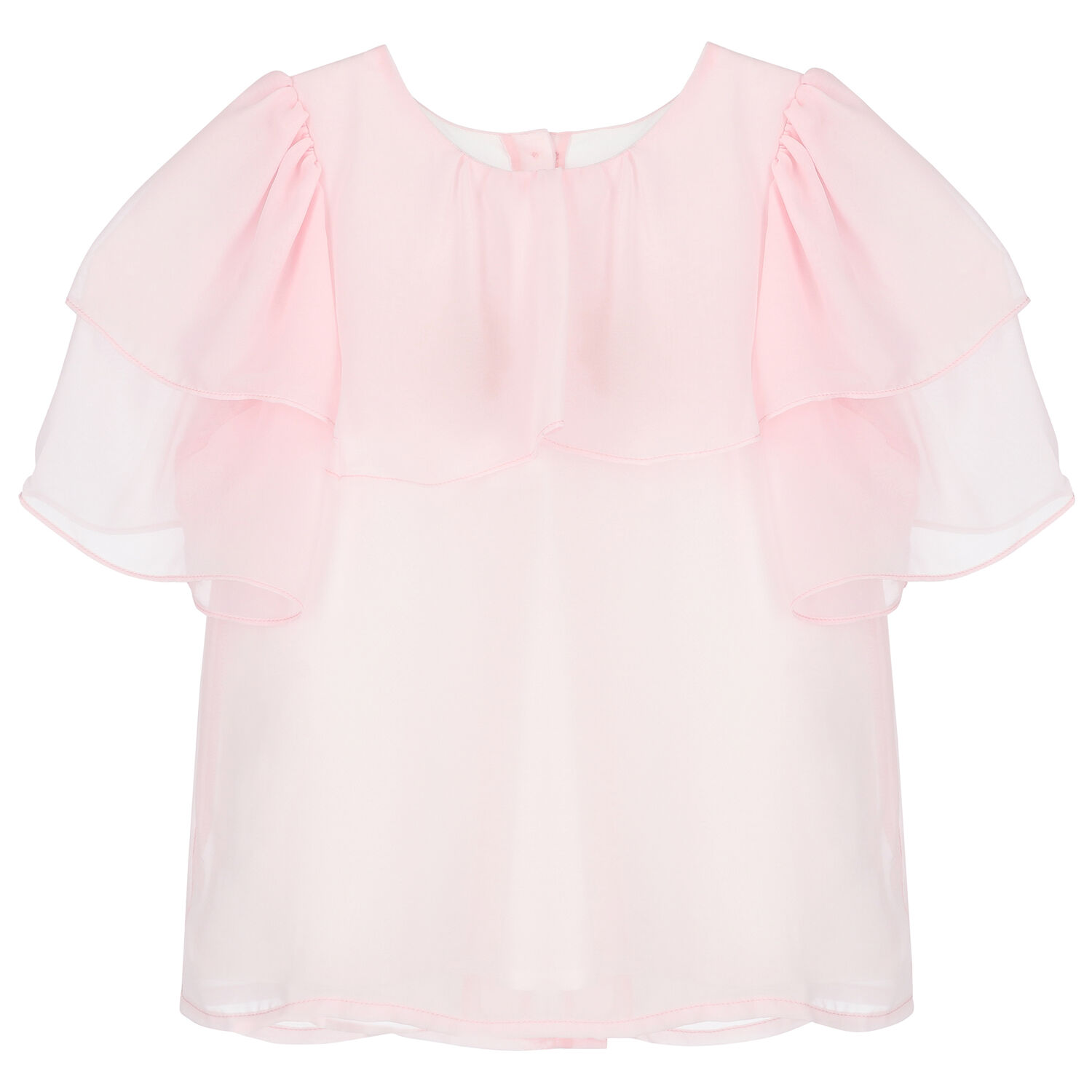 Girls Pink Floral Skirt Set, 1, hi-res