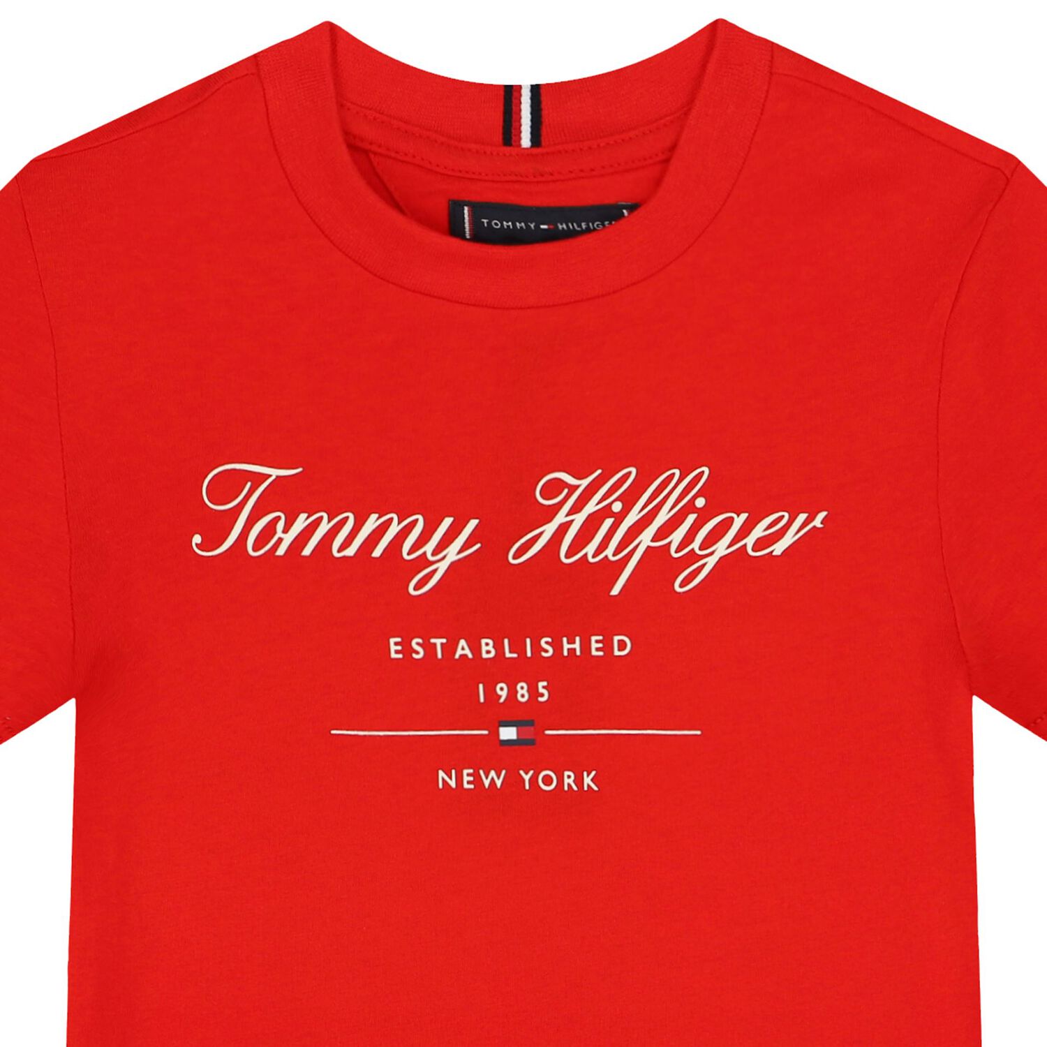 Boys Red Logo T-Shirt, 2, hi-res