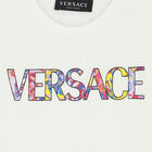 Girls Ivory Logo T-Shirt, 1, hi-res