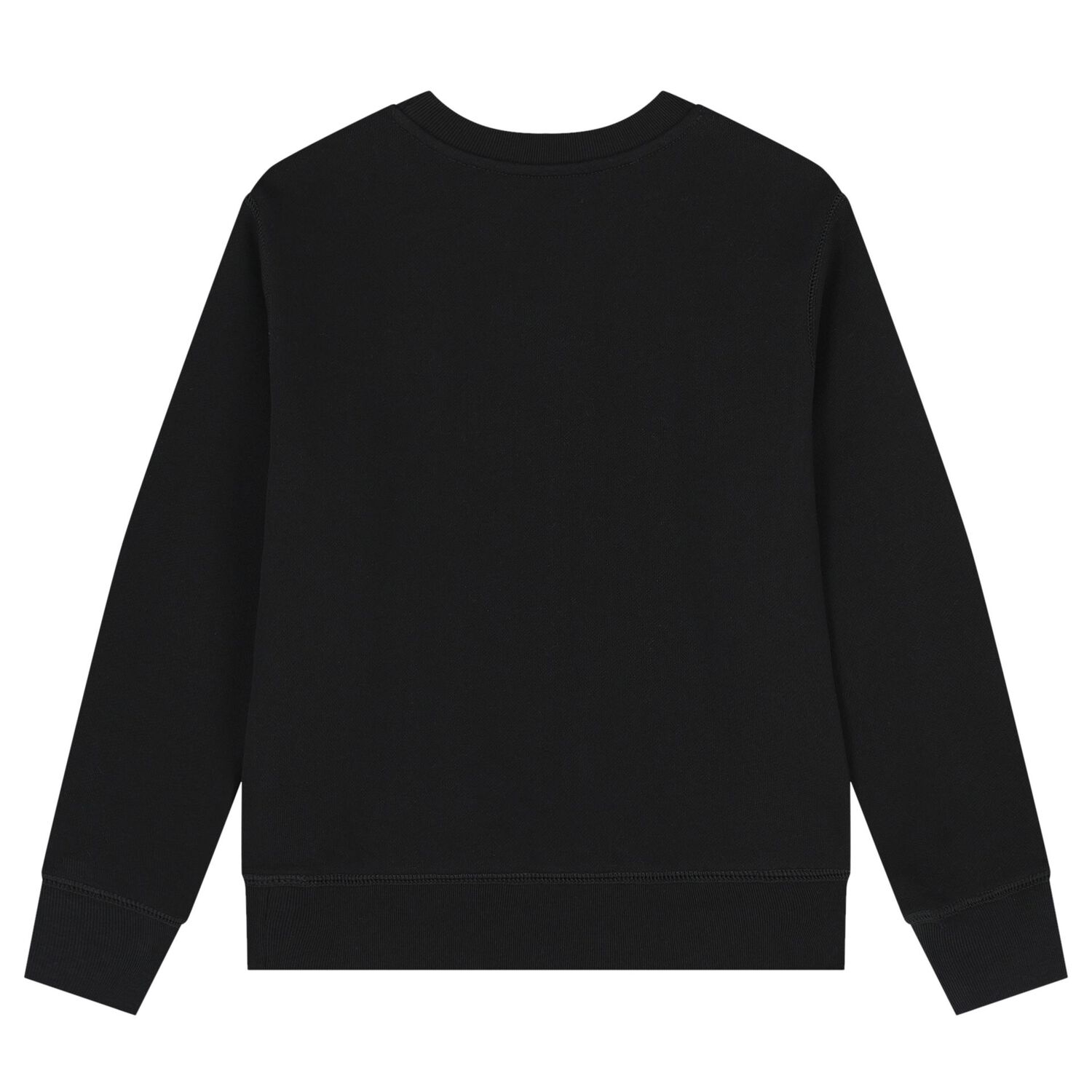 Boys Black Polo Bear Sweatshirt, 1, hi-res