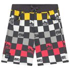 Boys White & Grey Hot Wheels Shorts Set, 1, hi-res