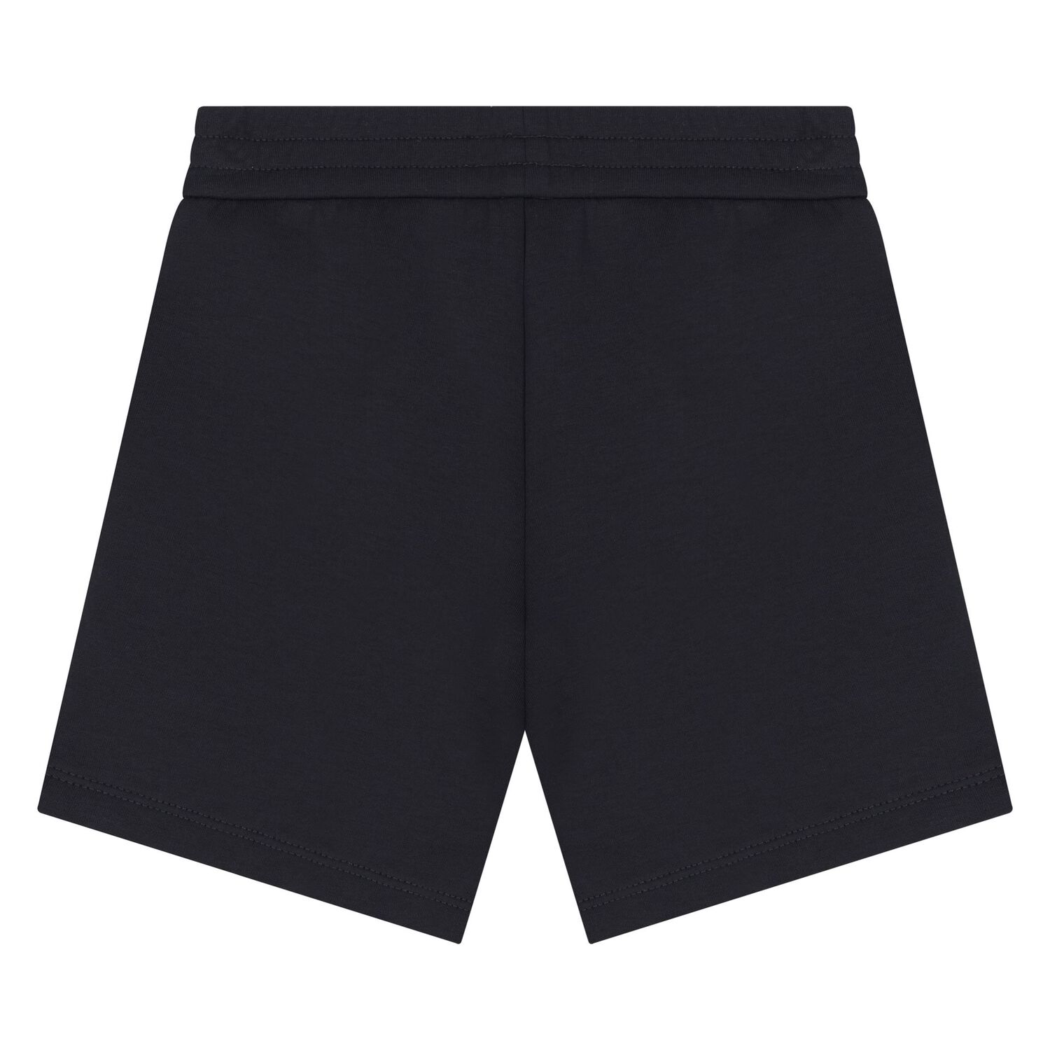 Younger Boys Ivory & Navy Blue Shorts Set, 1, hi-res
