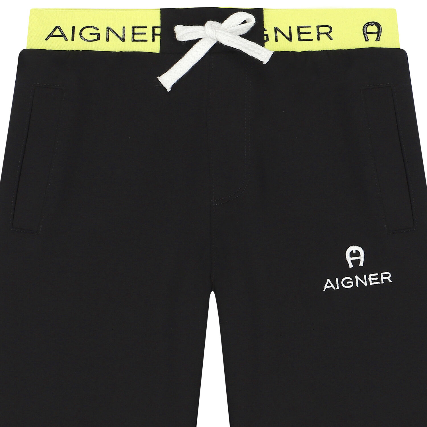 Boys Black Cotton Logo Shorts, 1, hi-res image number null