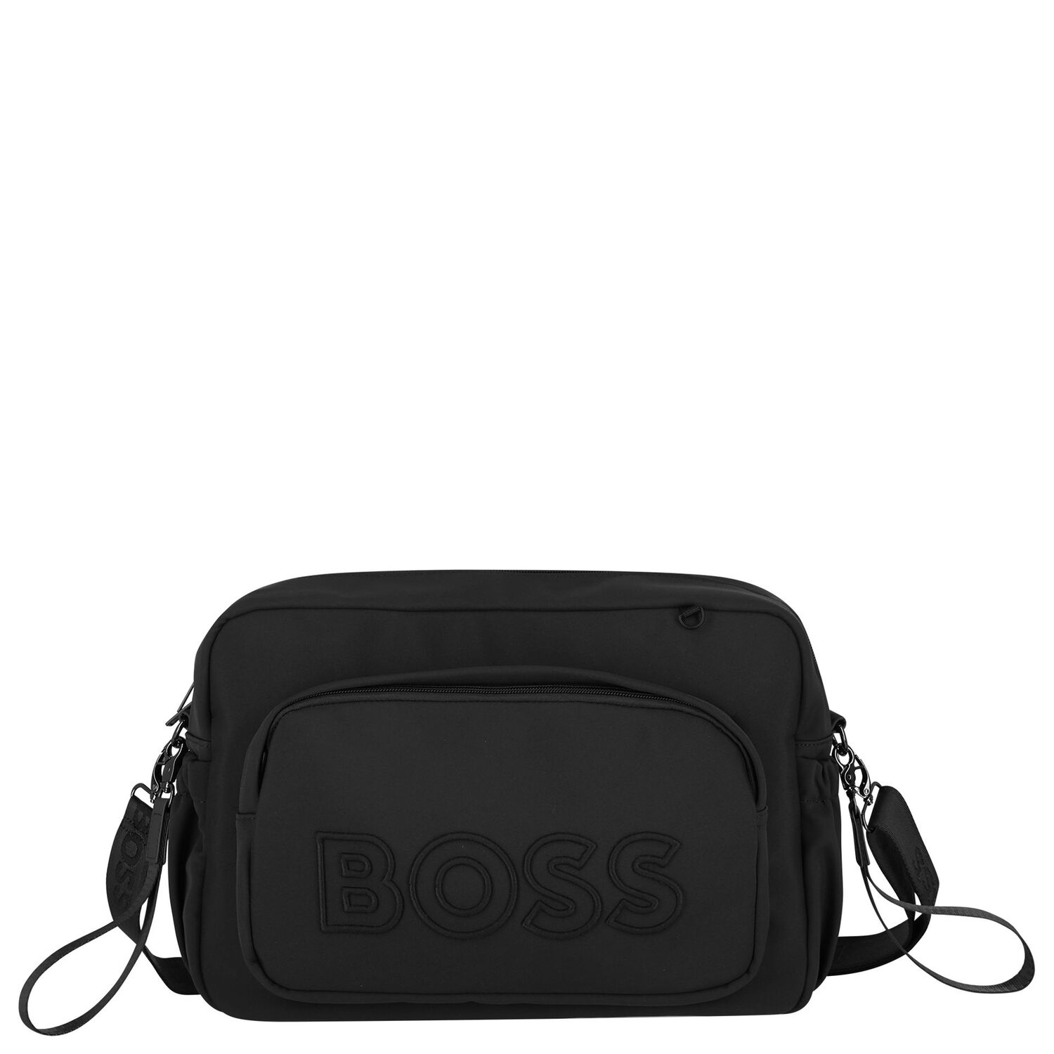 Black Logo Red Panda Baby Changing Bag ( 35cm ), 1, hi-res