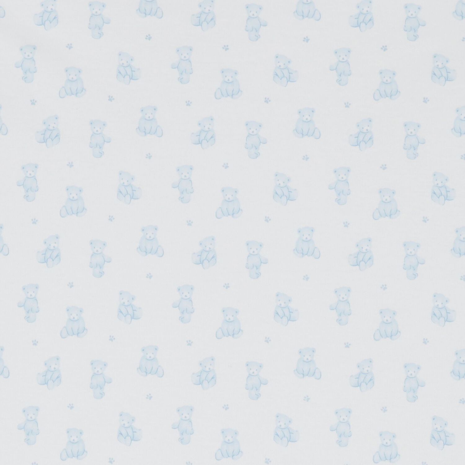 Baby Boys White & Blue Teddy Bear Babygrow Gift Set, 1, hi-res
