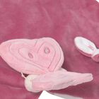 Baby Girls Pink Doudou Comforter, 1, hi-res