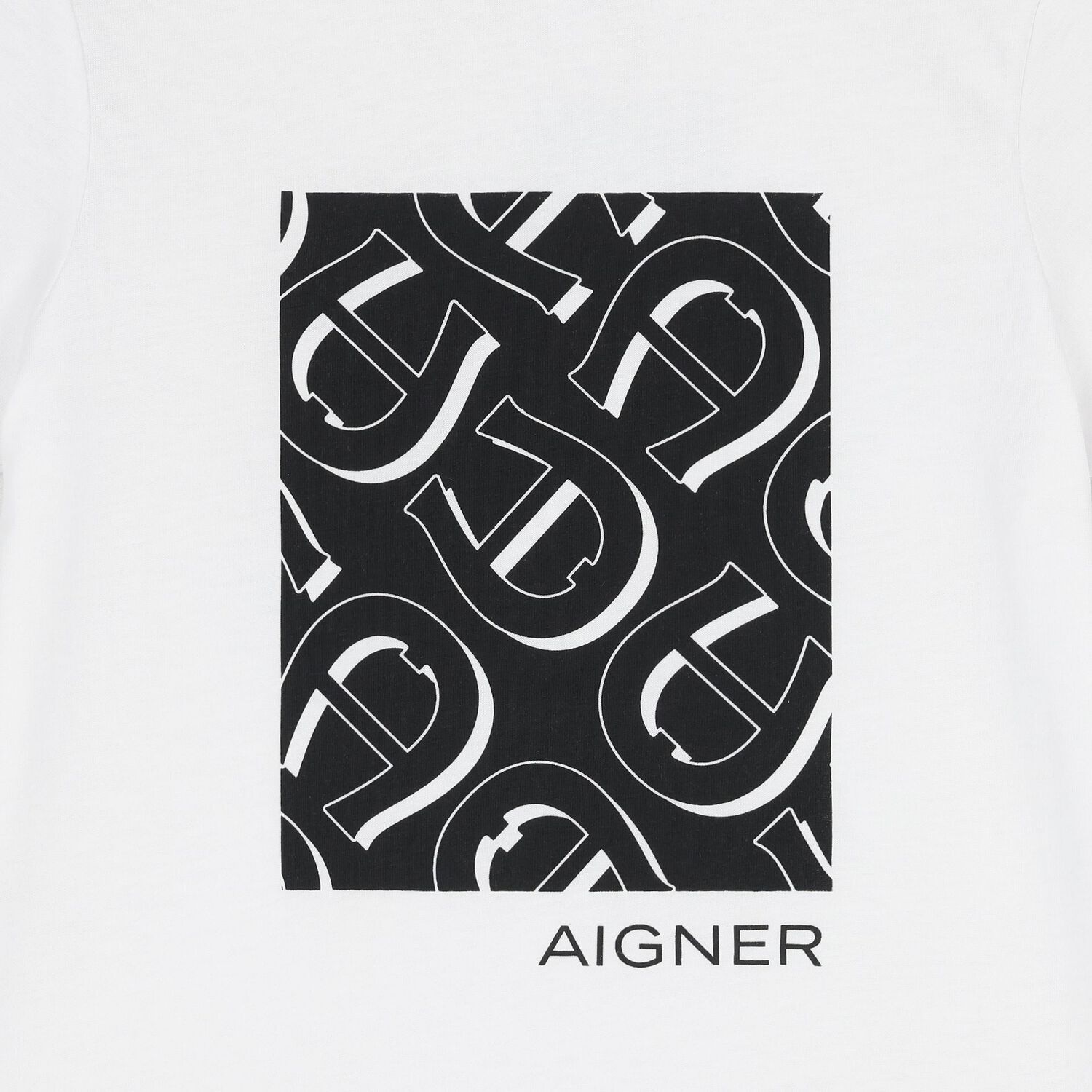 Boys White Logo T-Shirt, 1, hi-res