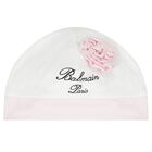 Baby Girls White & Pink Logo Babygrow Gift Set, 1, hi-res