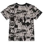 Boys Beige & Black Batman T-Shirt, 1, hi-res