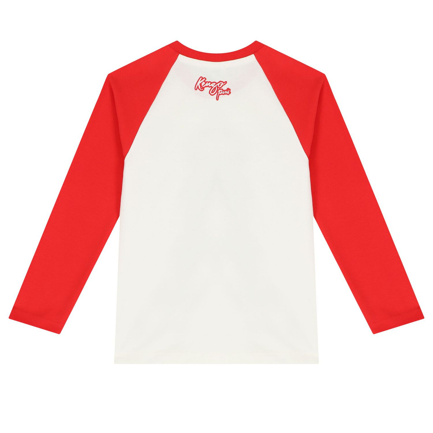 Boys Ivory & Red Dragon Long Sleeve Top, 1, hi-res