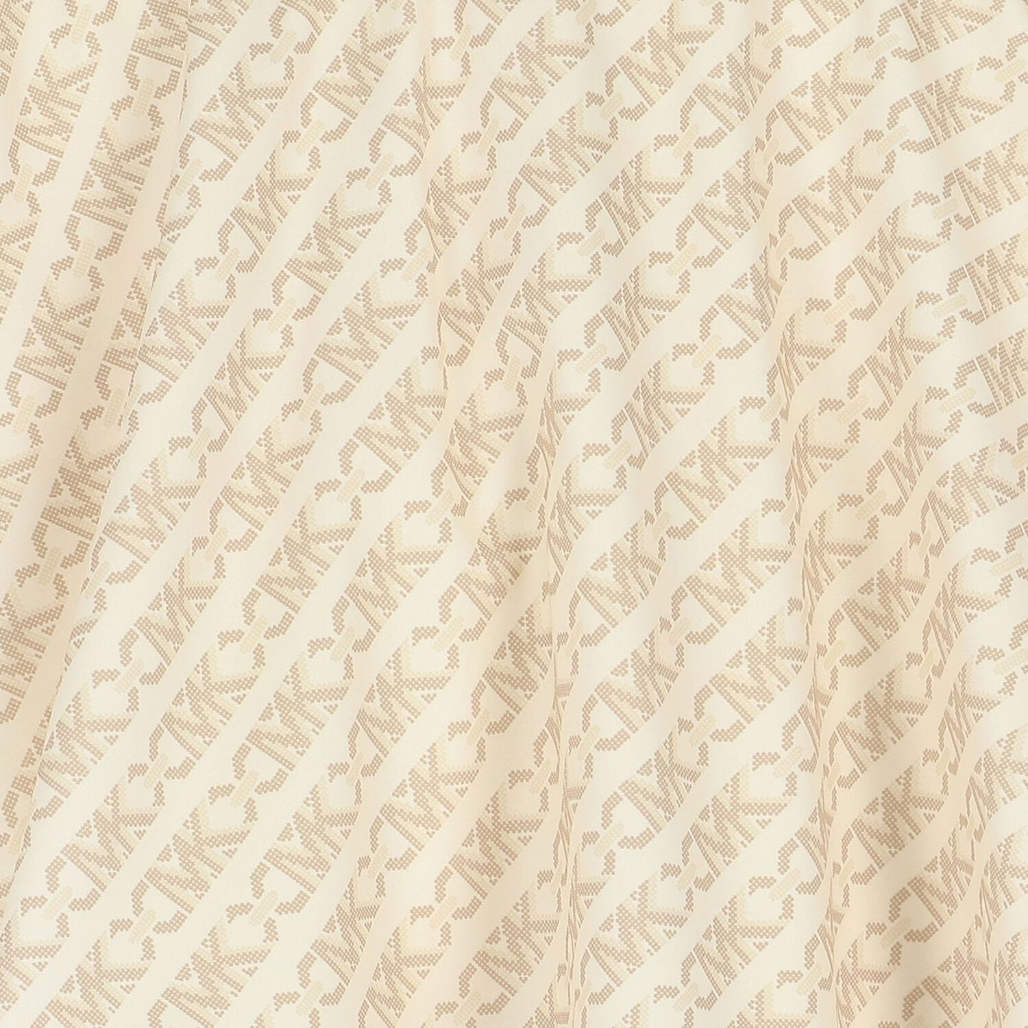 Girls Ivory & Beige Logo Skirt, 1, hi-res