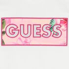 Girls White Rhinestones Logo Dress, 1, hi-res