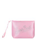 Girls Pink Logo Pouch, 1, hi-res