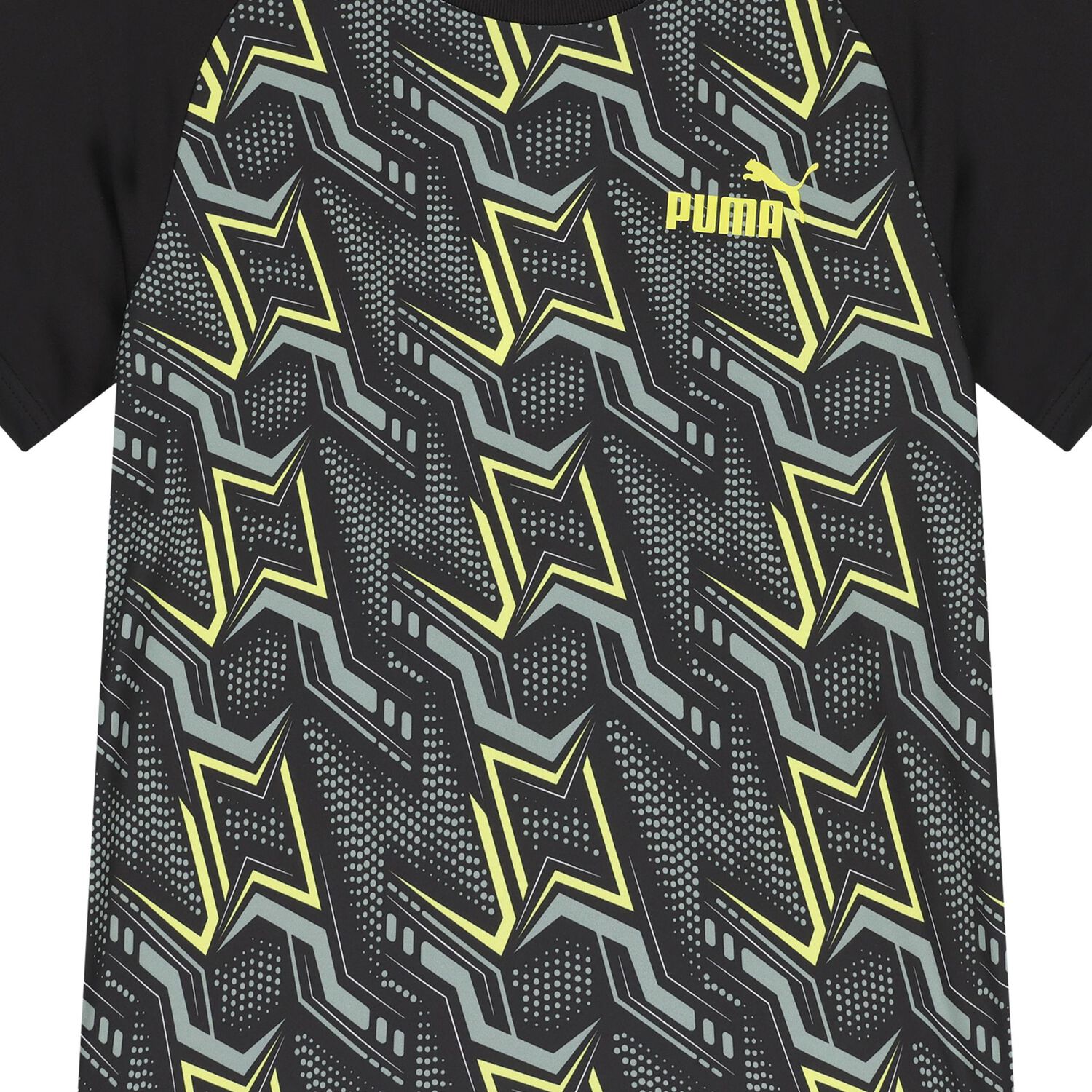 Boys Black Logo Shorts Set, 1, hi-res