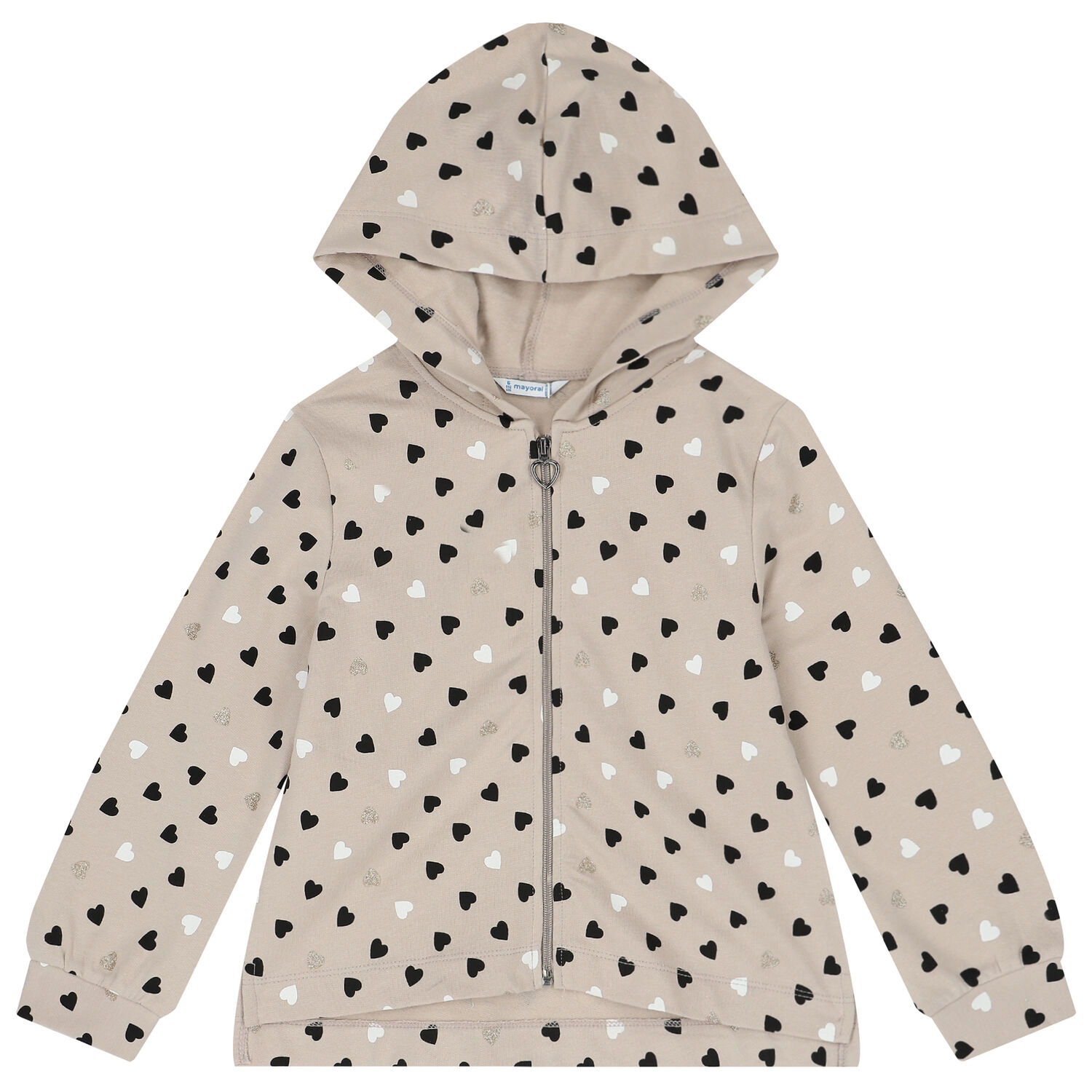 Girls Beige & Ivory 3 Piece Tracksuit, 1, hi-res