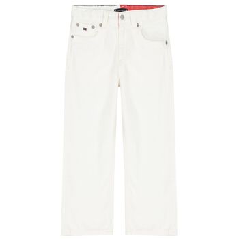 Boys Ivory Jeans