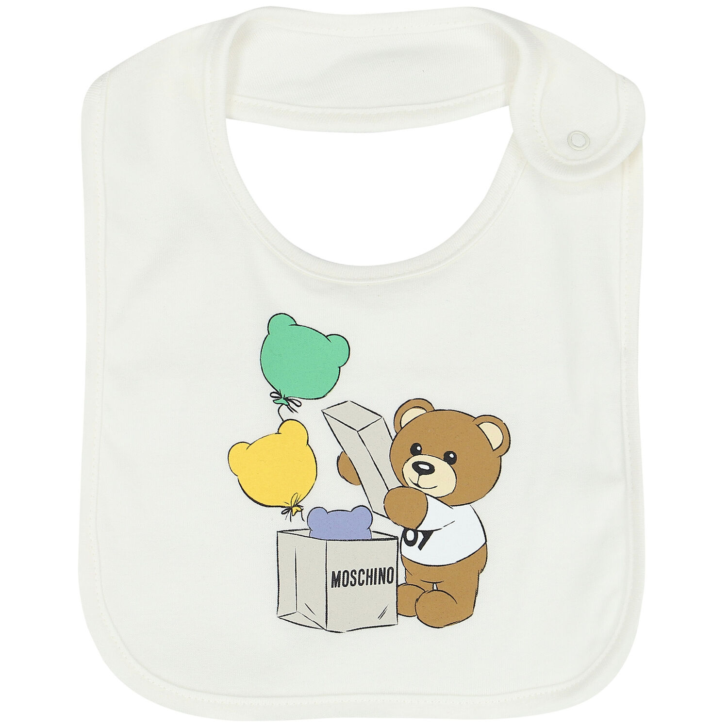 Blue Teddy Bear Logo Babygrow Gift Set, 3, hi-res