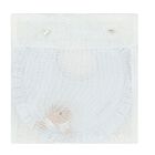 Baby Boys Blue Teddy Bear Bib, 1, hi-res