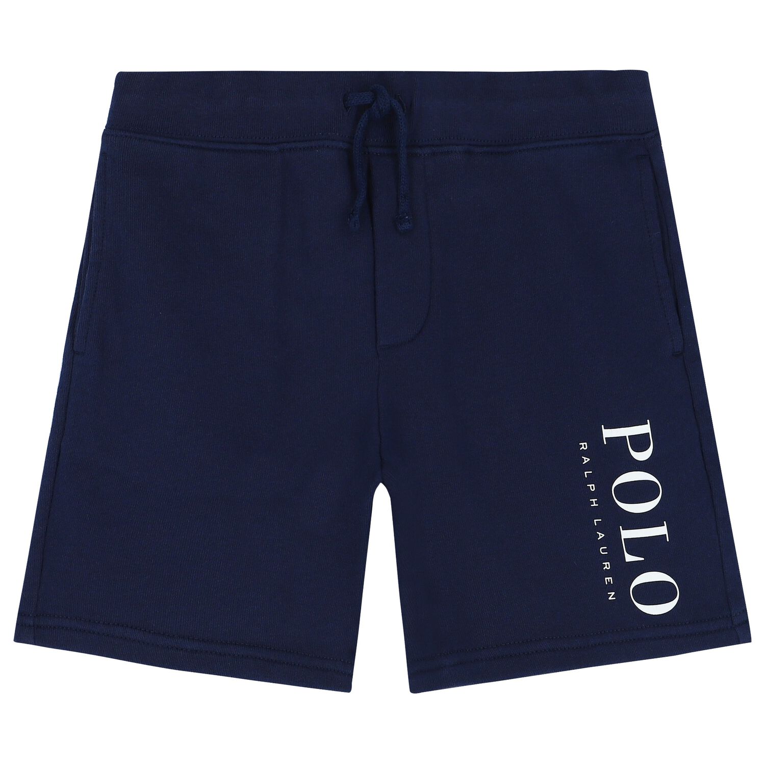 Boys Navy Blue Logo Shorts, 1, hi-res image number null