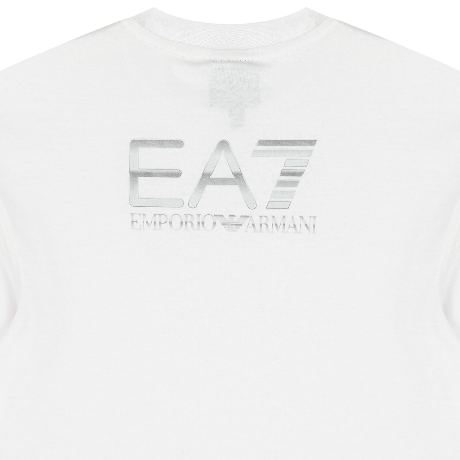 Boys White Logo T-Shirt, 1, hi-res image number null
