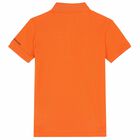 Boys Orange Polo Shirt, 1, hi-res