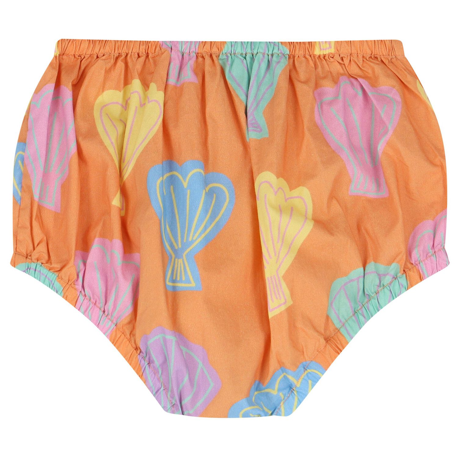 Younger Girls Orange Shell Pleated Dress Set, 1, hi-res image number null