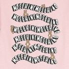 Girls Pink Teddy Bear Logo Dress, 1, hi-res