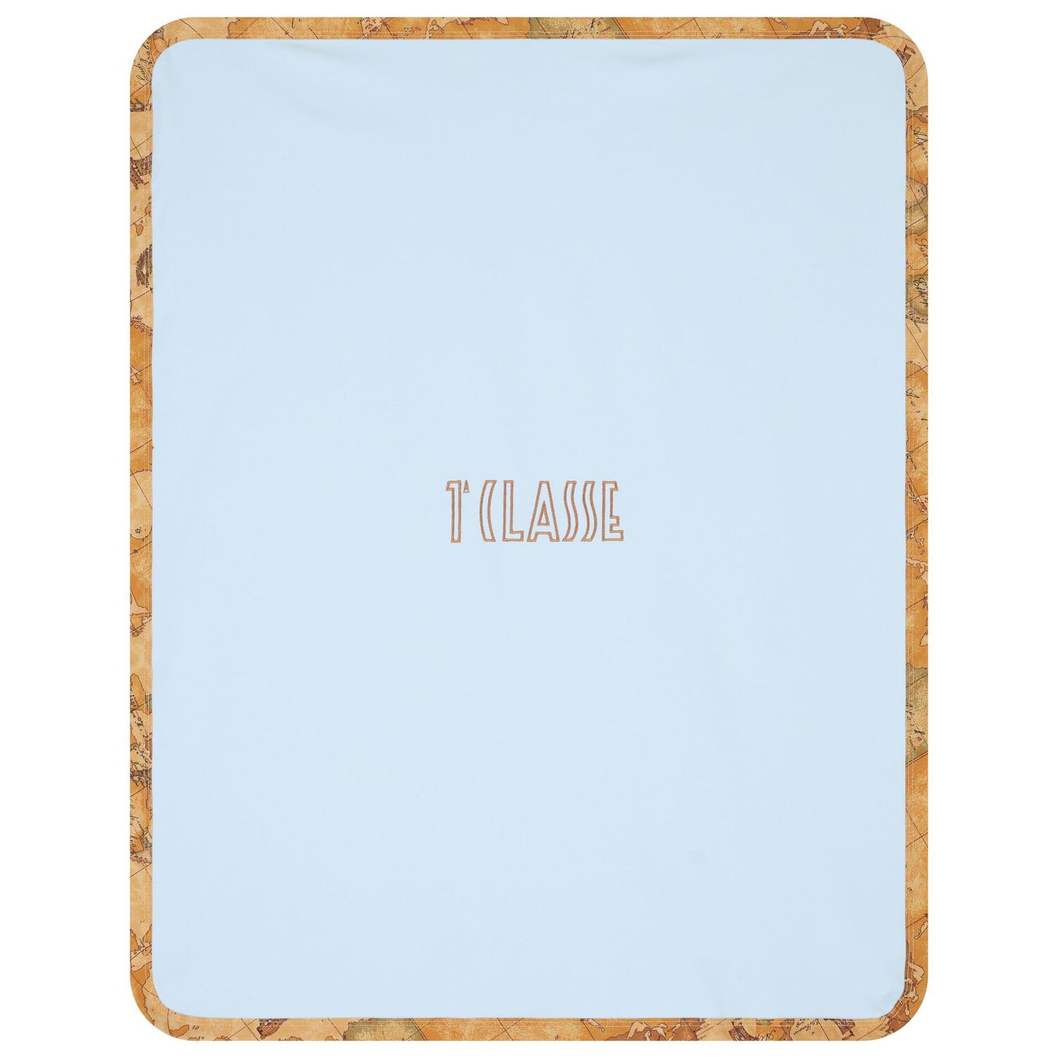 Baby Boys Blue & White Geo Map Babygrow Gift Set, 2, hi-res