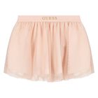 Baby Girls White & Pink Skirt Set, 1, hi-res