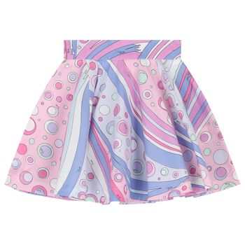 Girls Pink & Lilac Fontane Skirt