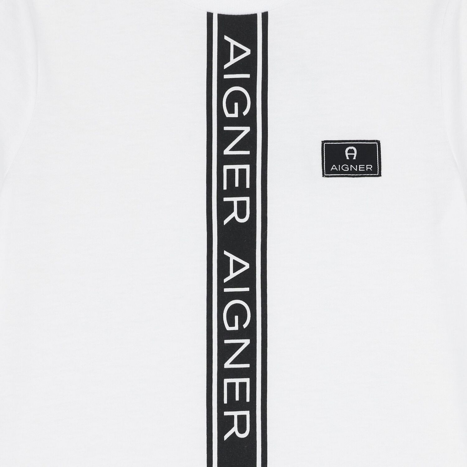 Boys White Logo T-Shirt, 1, hi-res