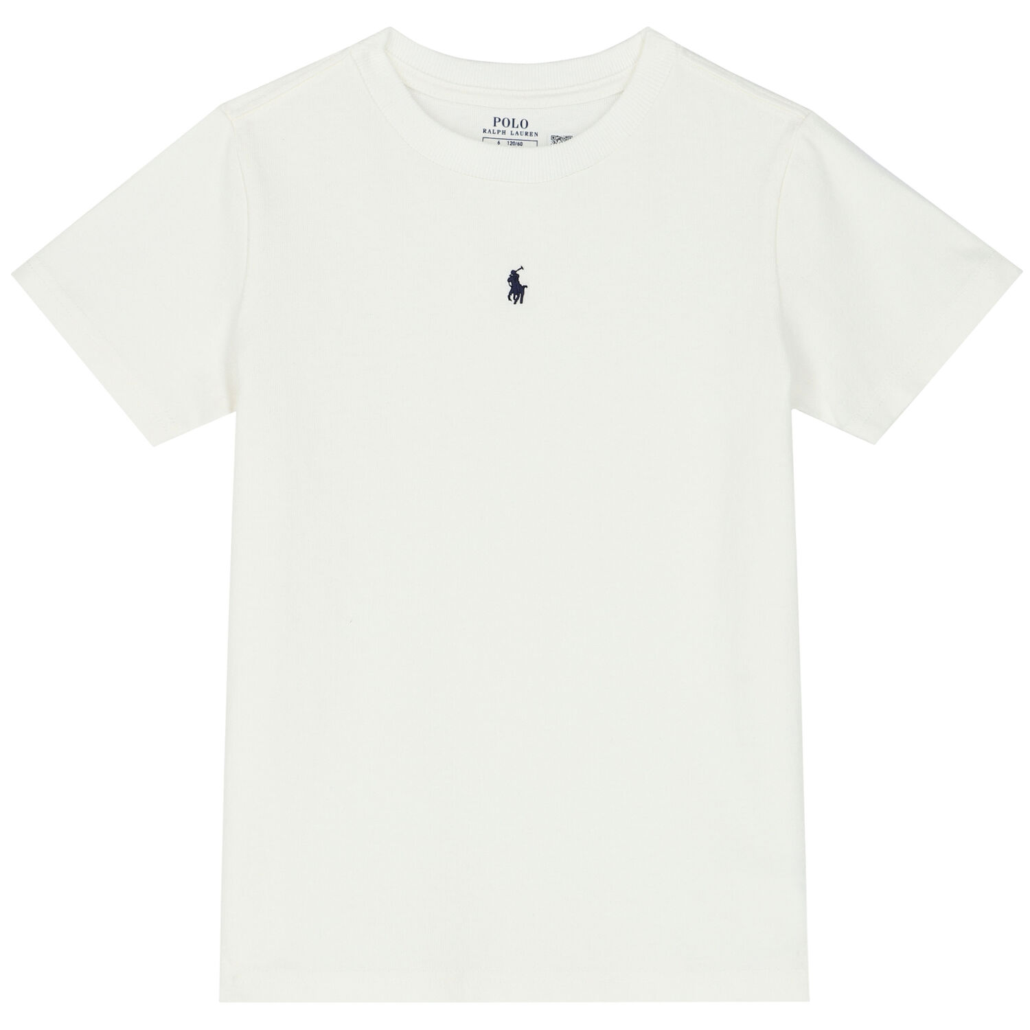 Boys White Logo T-Shirt, 2, hi-res