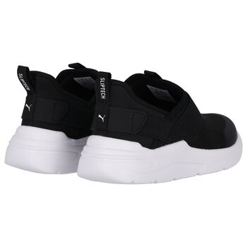 Black Soft Wired 2 Sliptech Trainers