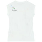 Girls White Logo Dress, 1, hi-res