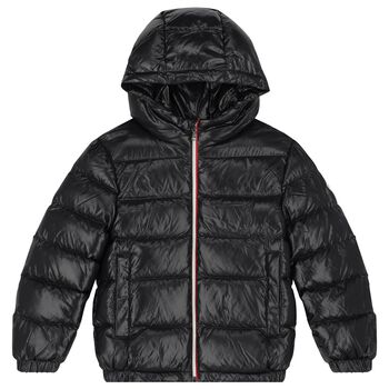 Boys Black Aubert Down Puffer Jacket