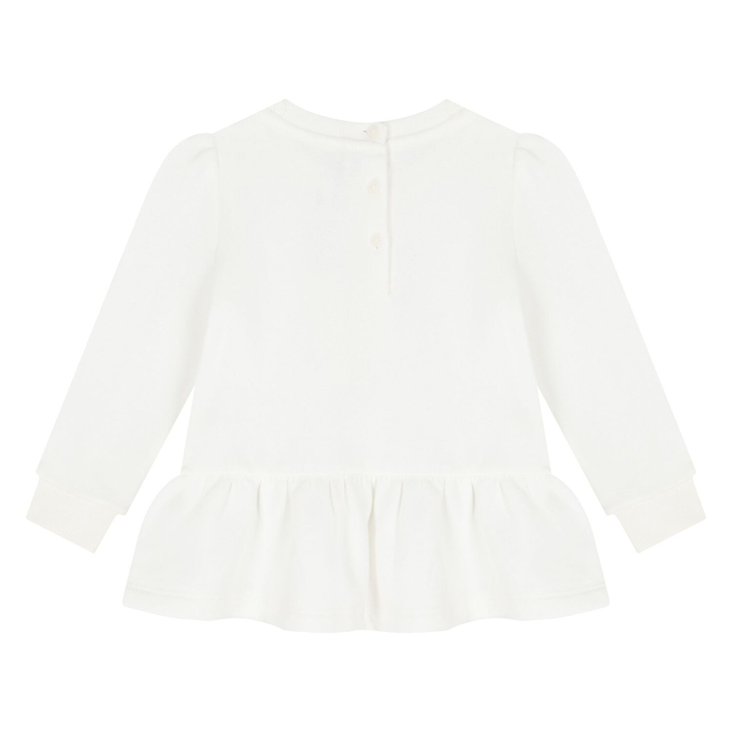 Baby Girls White & Navy Blue Leggings Set, 1, hi-res