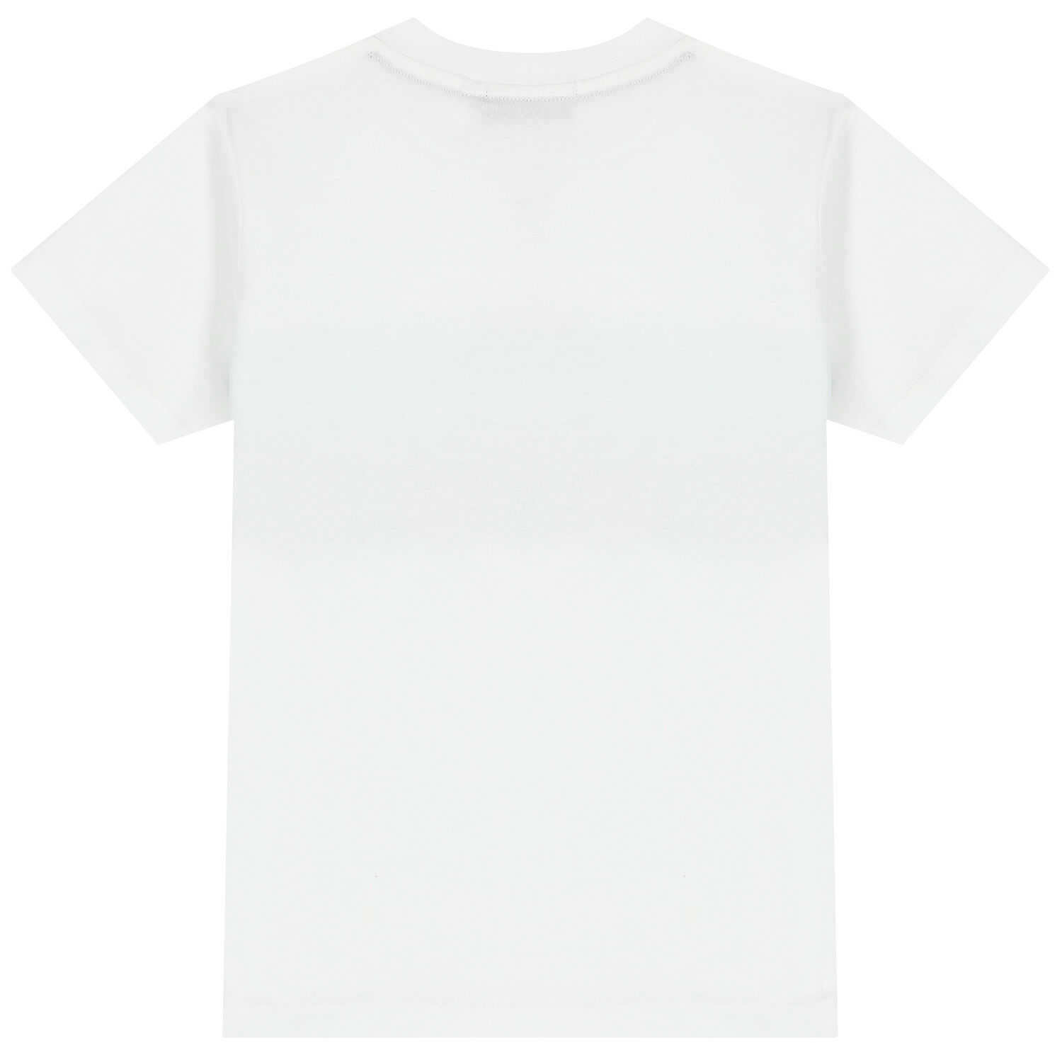 Boys White Striped Logo T-Shirt, 2, hi-res