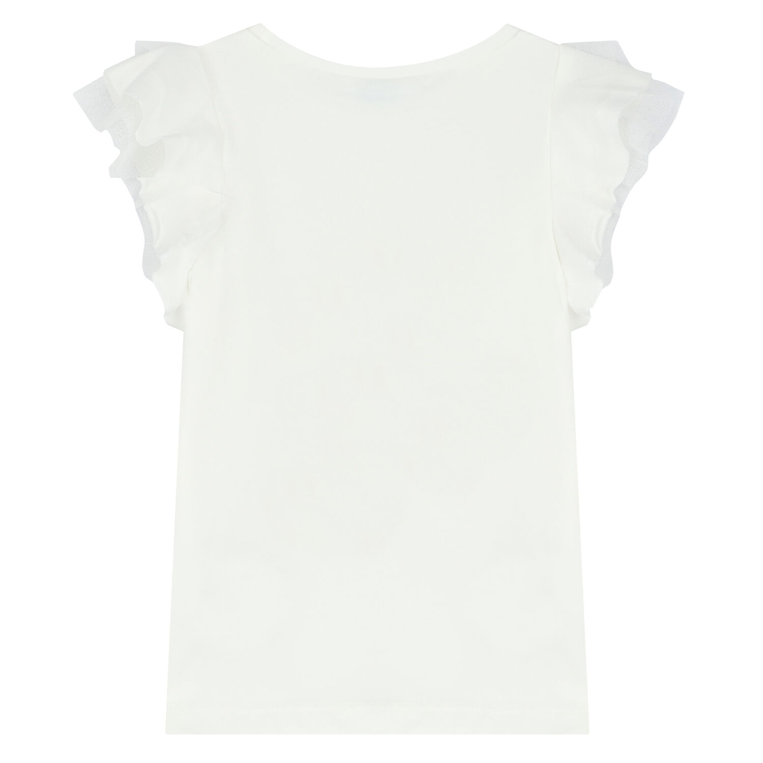Girls Ivory Floral T-Shirt, 1, hi-res