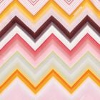 Girls Multi-Coloured Zig Zag Swimsuit, 1, hi-res