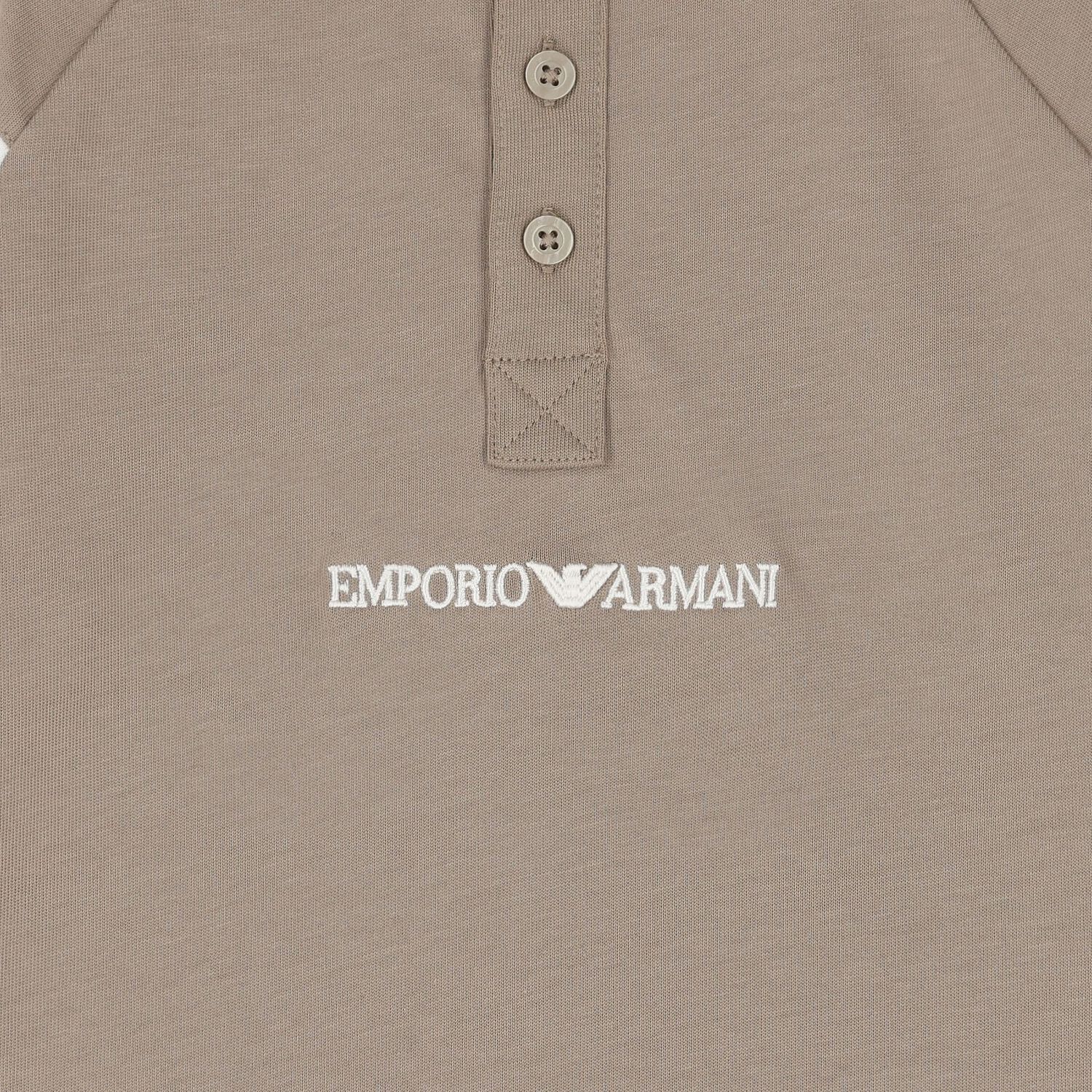 Boys Beige Logo Polo Shirt, 1, hi-res