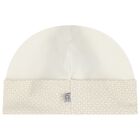 Ivory Teddy Bear Logo Babygrow Set, 1, hi-res