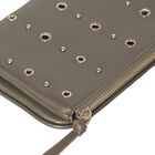 Girls Gold & Beige Studded Bag, 1, hi-res