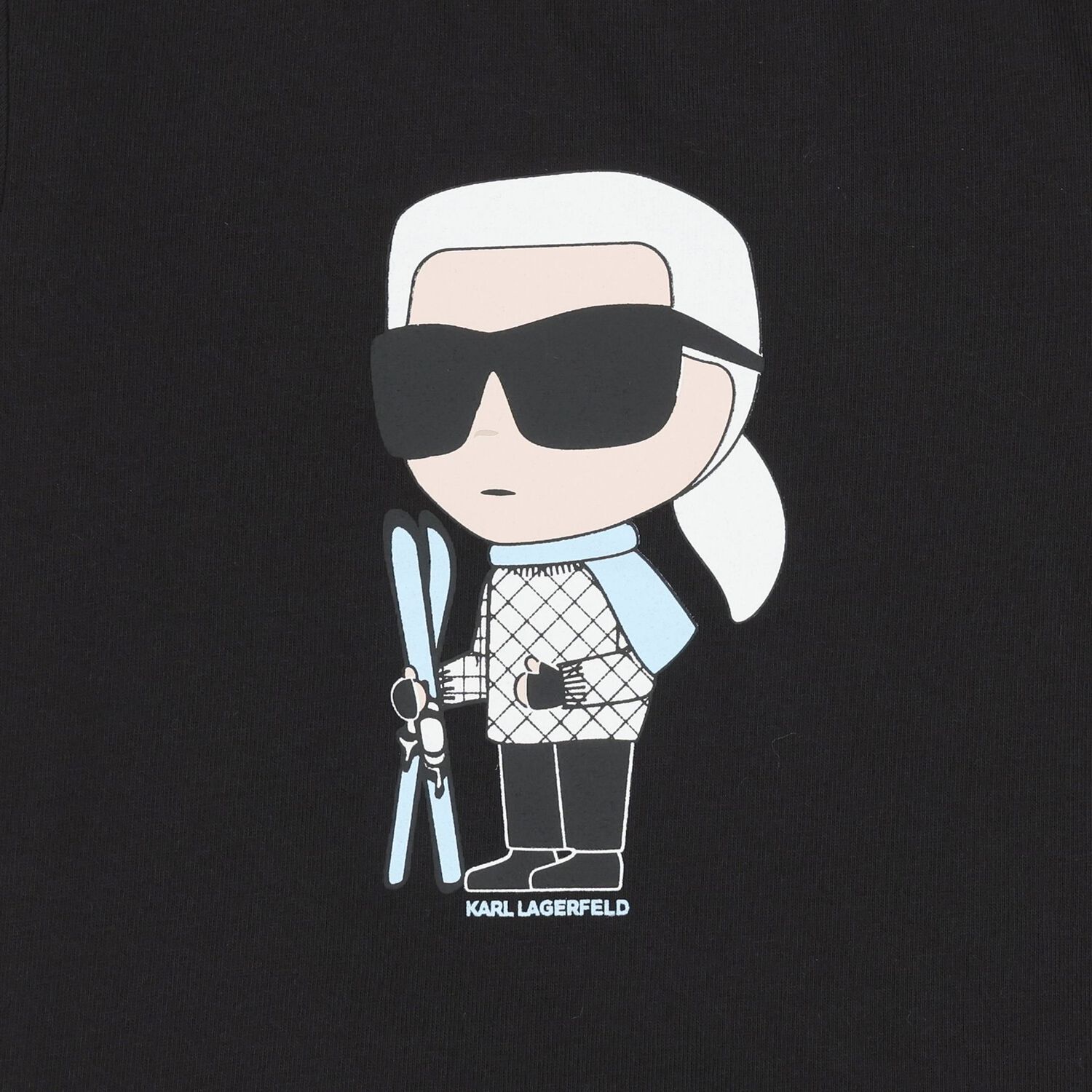 Younger Boys Blue Ikonik Karl Tracksuit Set, 1, hi-res