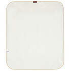 Baby Girls Ivory & Beige Pima Cotton Logo Blanket, 1, hi-res