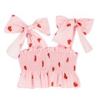 Girls Pink Heart Skirt Set, 1, hi-res
